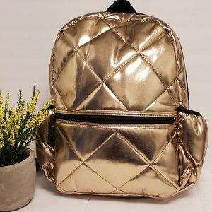 Mossimo Supply Co. | Bags | Metallic Gold Backpack |